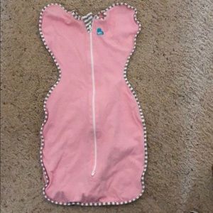 Medium zip up swaddle